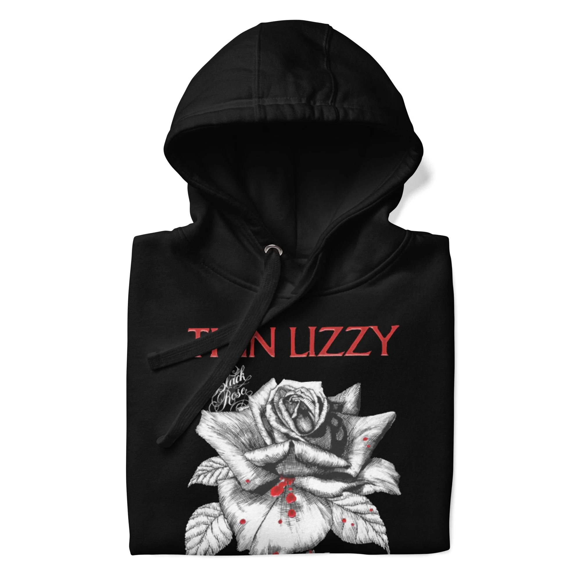 Thin Lizzy - Black Rose Classic Hoodie - Image 2