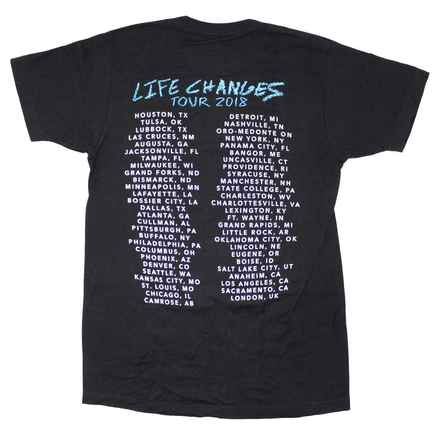 Life Changes Tour 2018 T-shirt - Image 2