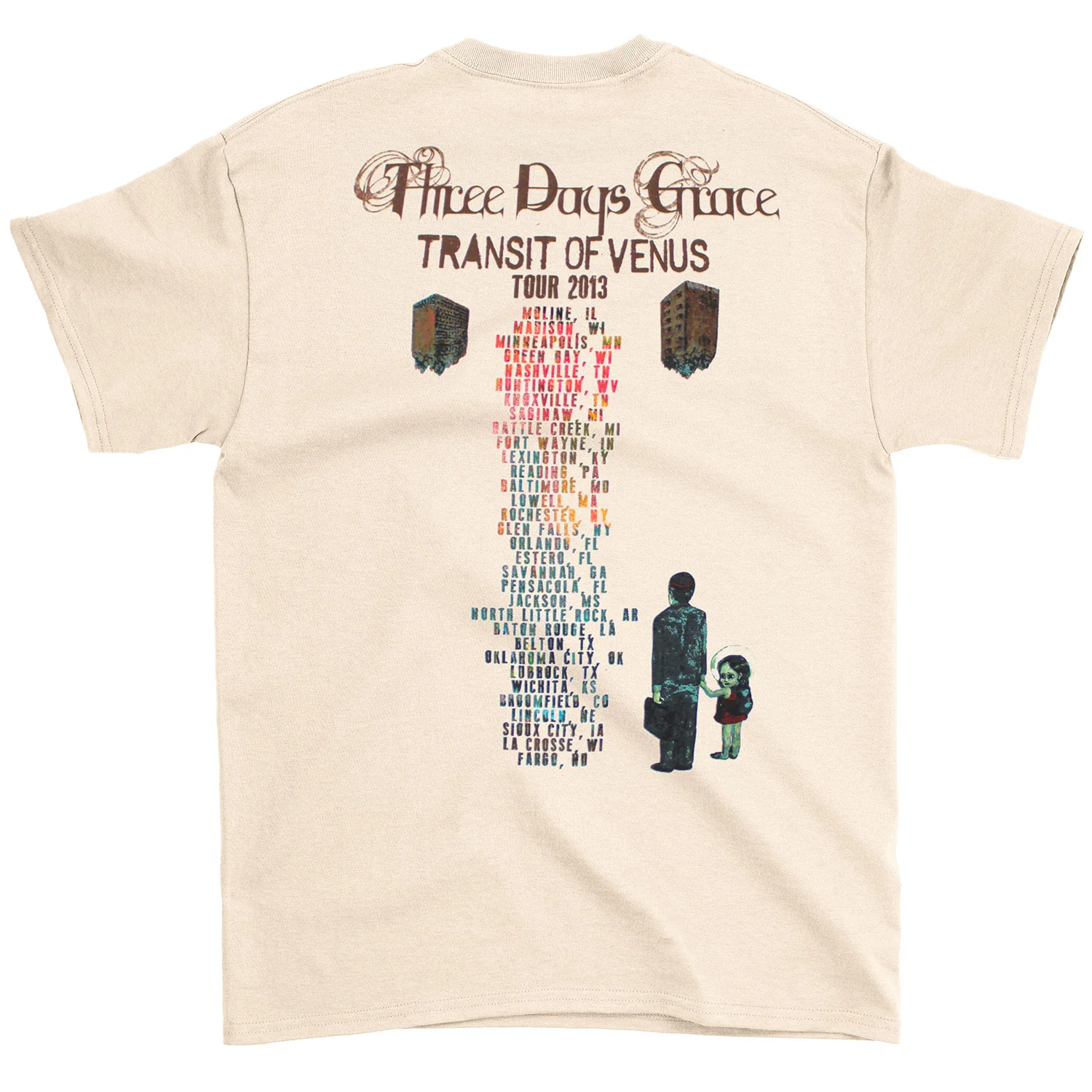 Transit Of Venus Tour 2013 T-shirt - Image 2