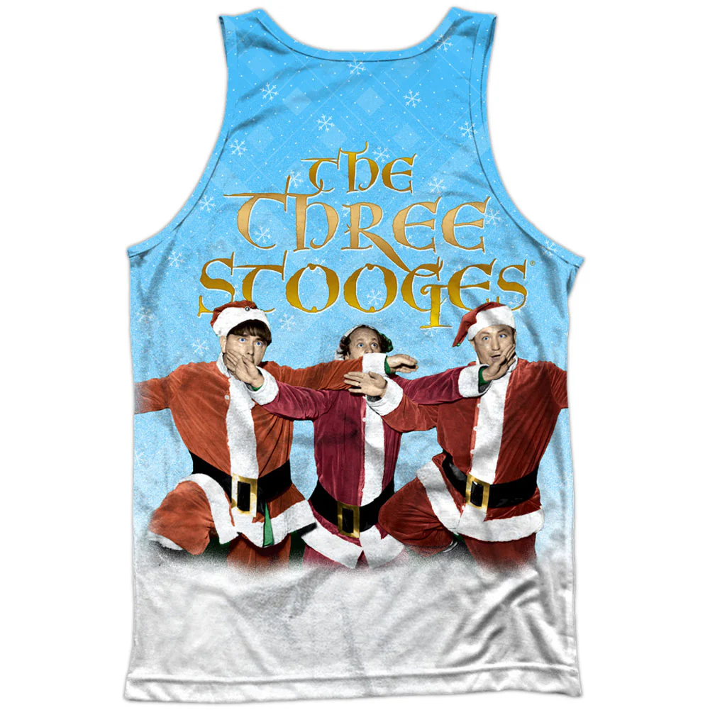 Be A Stooge 100% Poly Front/Back Print Mens Tank - Image 2