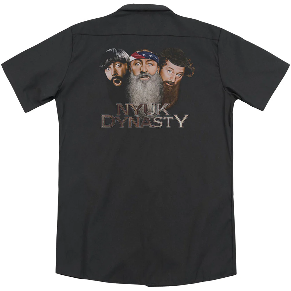 Nyuk Dynasty 2 (Back Print) Workshirt - Image 2