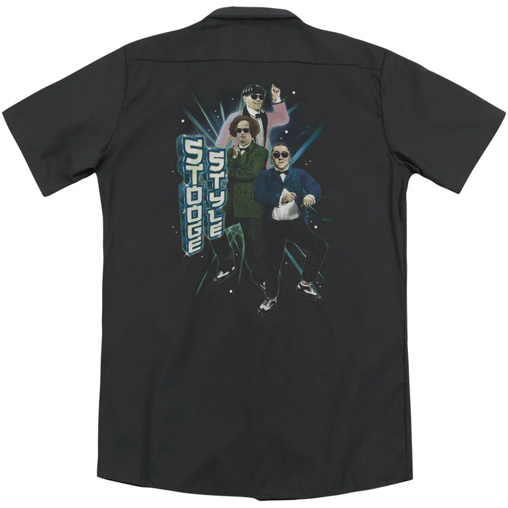 Stooge Style (Back Print) Workshirt - Image 2