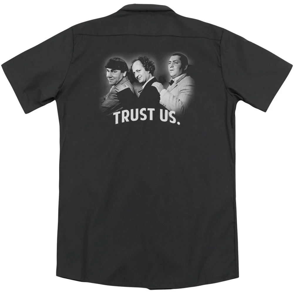 Turst Us(Back Print) Workshirt - Image 2