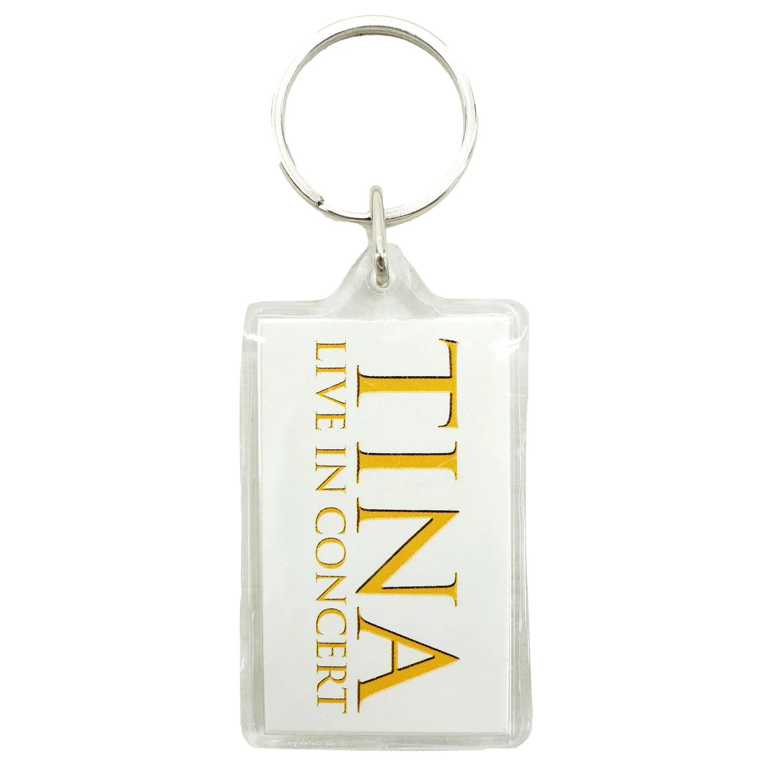 Live In Concert 2008 Plastic Key Chain