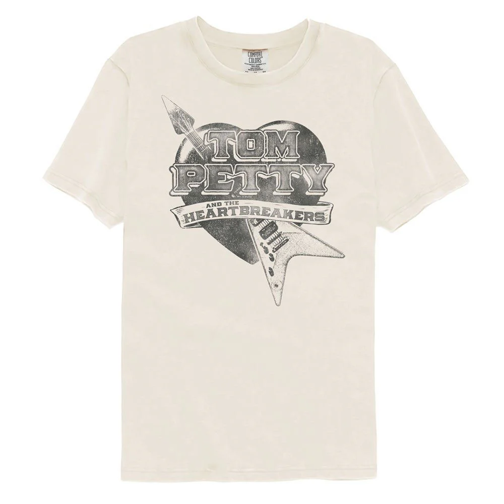 Tom Petty Guitar Heart Comfort Color T-shirt