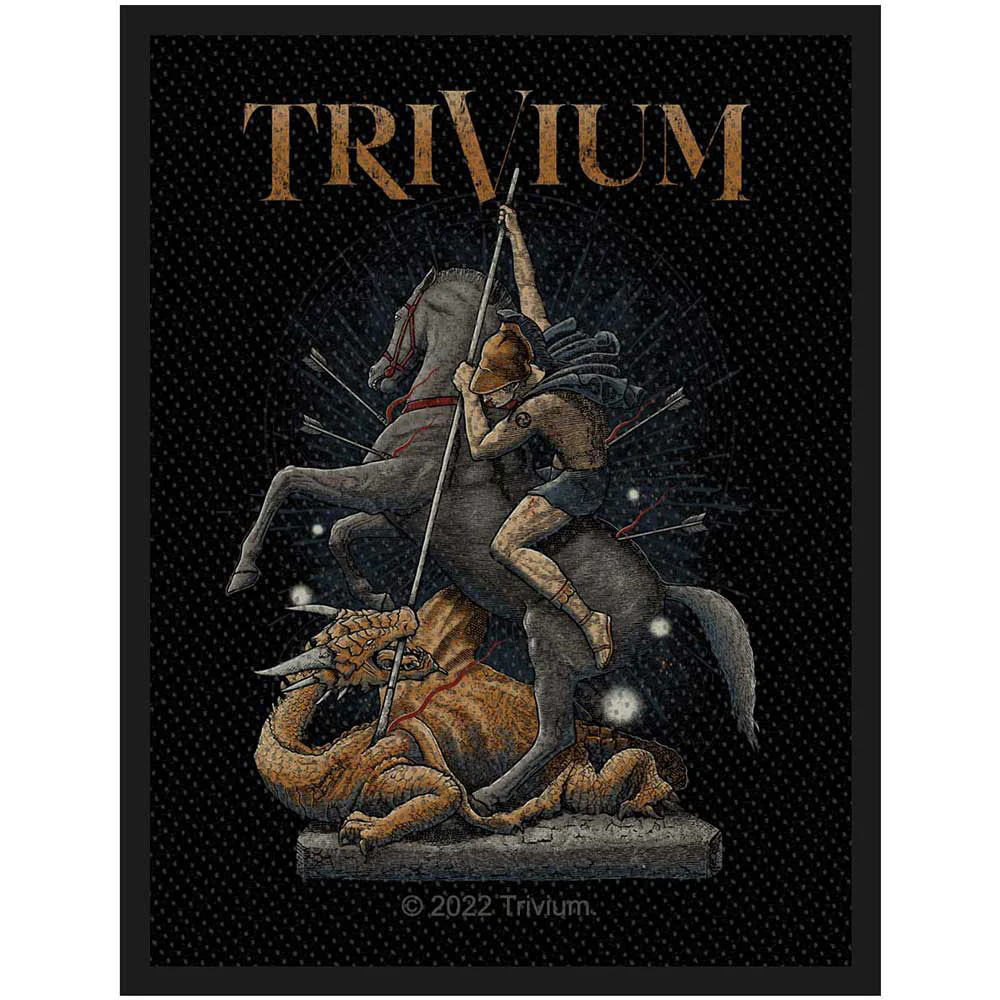 In The Court Of The Dragon Woven Patch