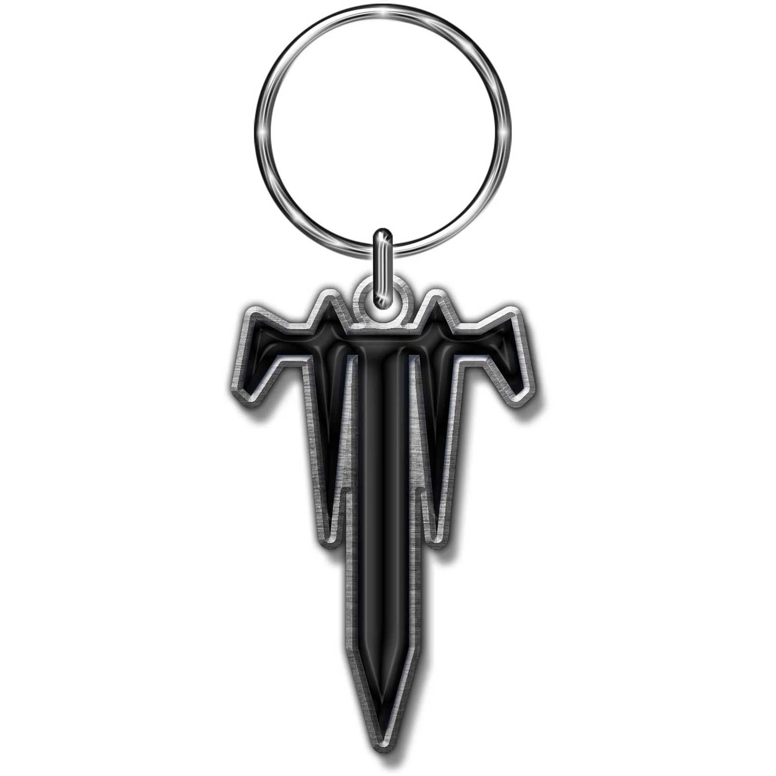T Metal Key Chain