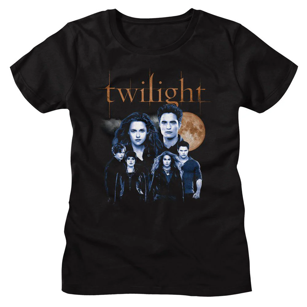 Twilight Cullen Family With Moon Junior Top