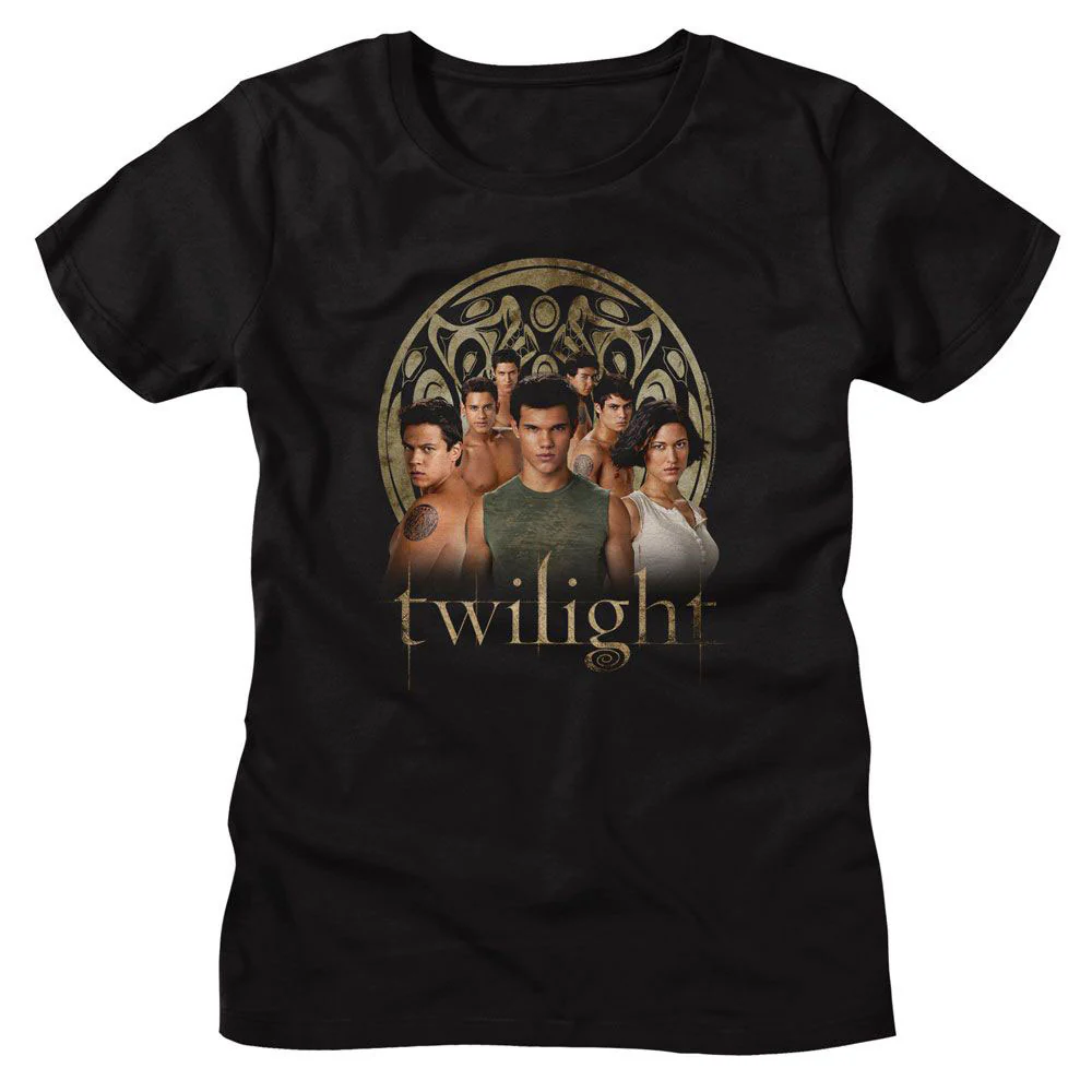 Twilight Wolf Pack Group Photo Junior Top