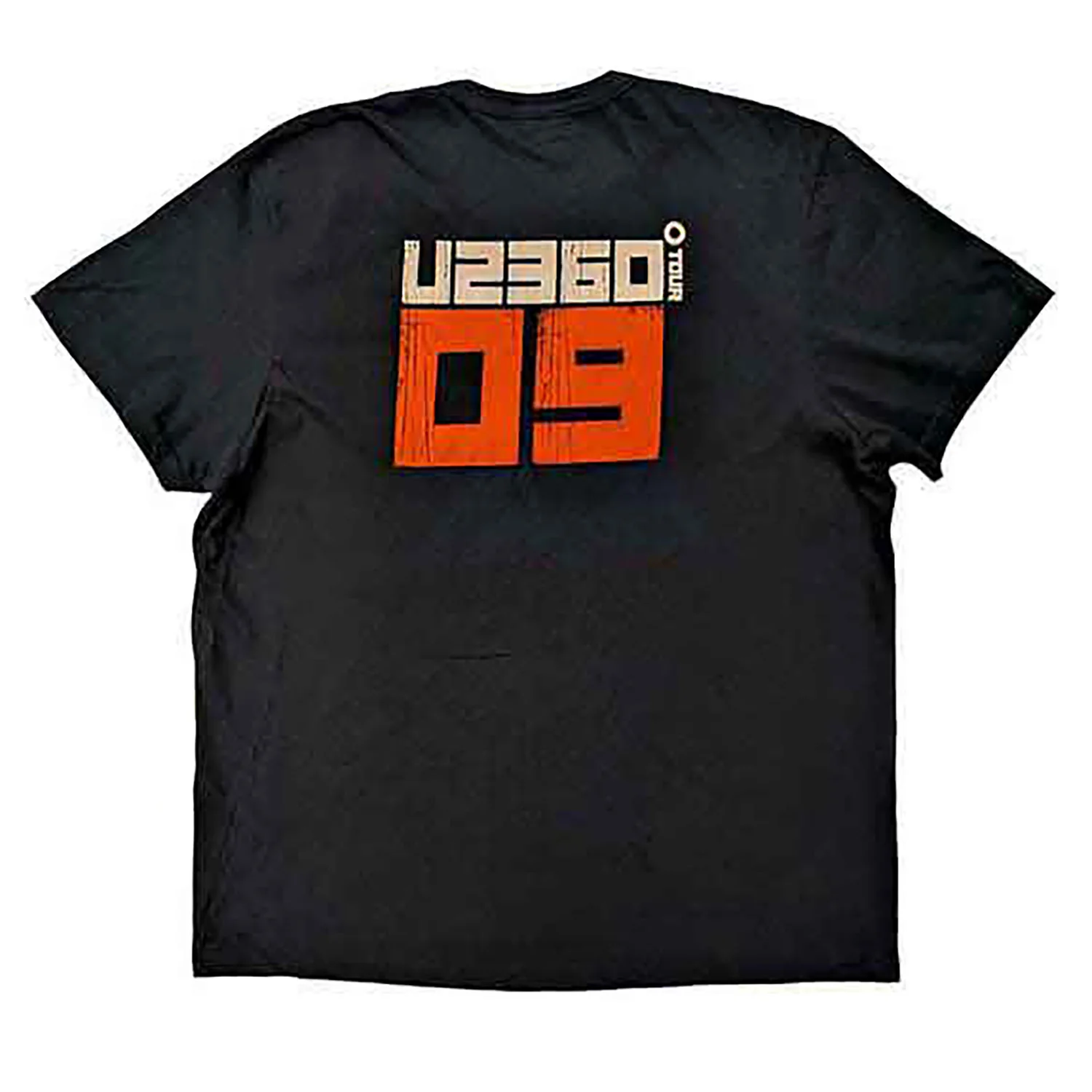 360 Degree Tour 2009 Orange Logo T-shirt - Image 2