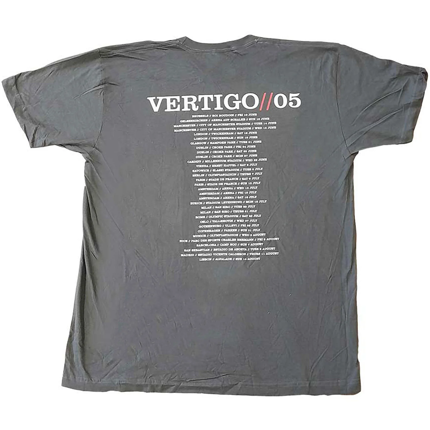 Vertigo Tour 2005 Live T-shirt - Image 2