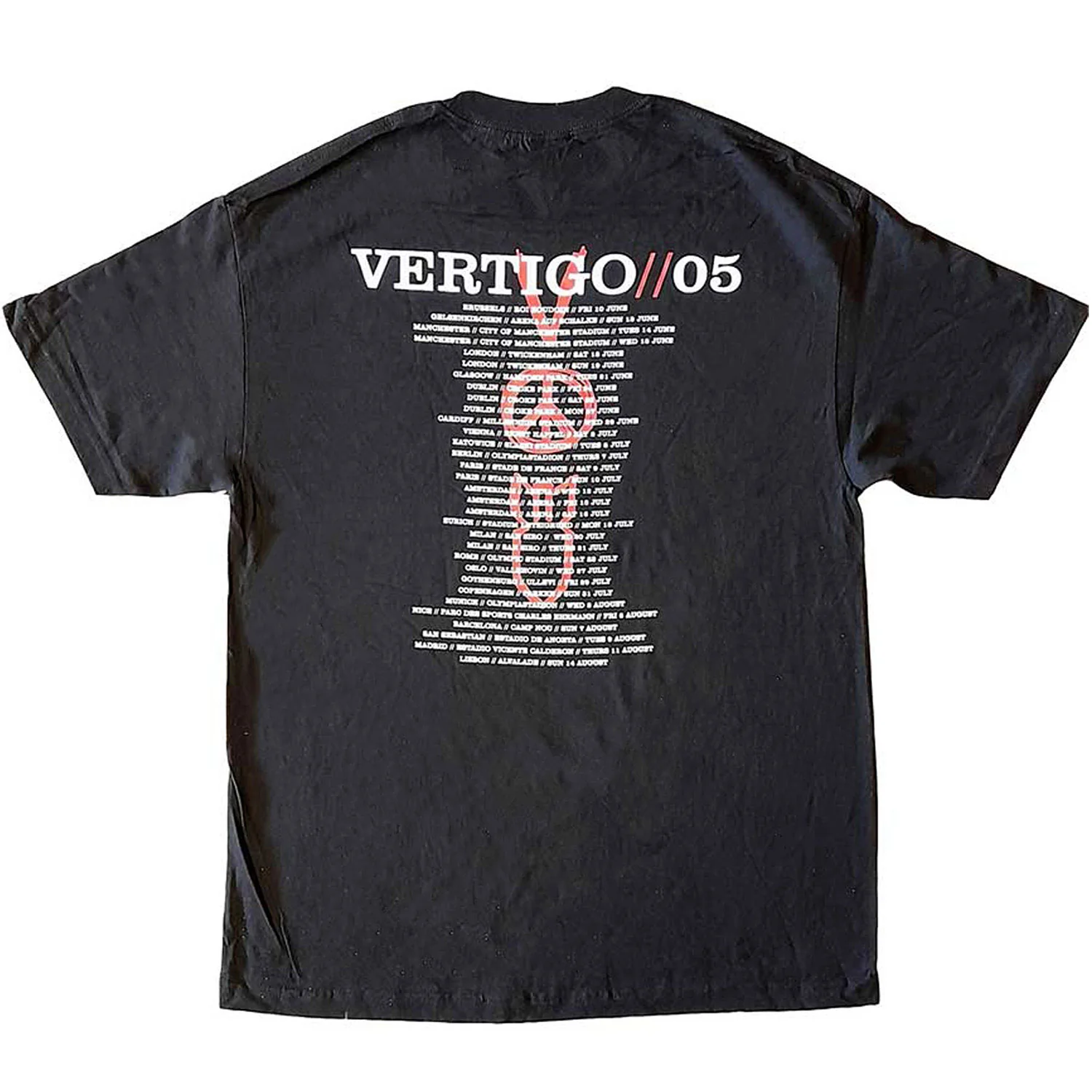 Vertigo Tour 2005 Symbols T-shirt - Image 2