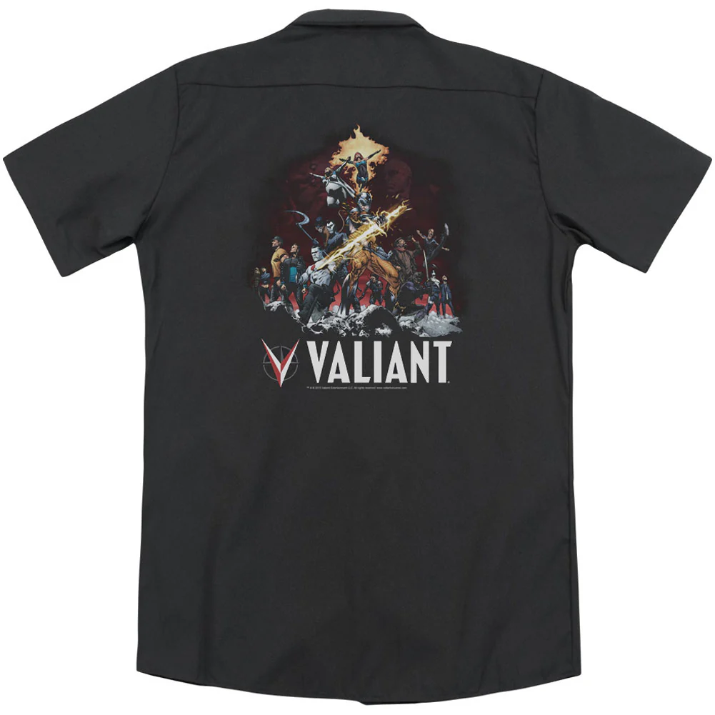 Fire It Up(Back Print) Workshirt - Image 2