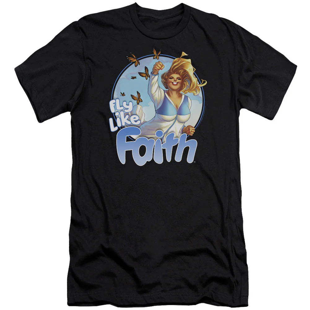 Fly Like Faith Adult Slim Fit Slim Fit T-shirt