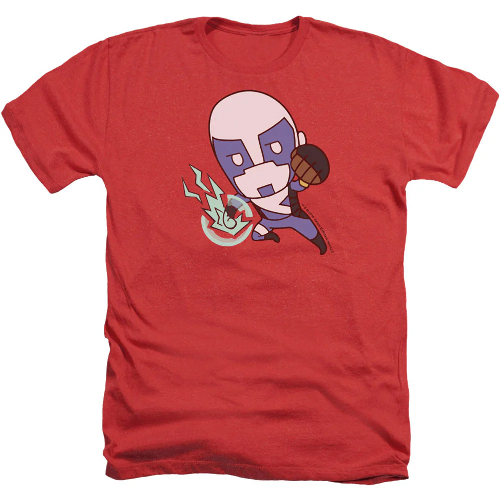 Quantum Emoji Adult Heather 40% Poly T-shirt