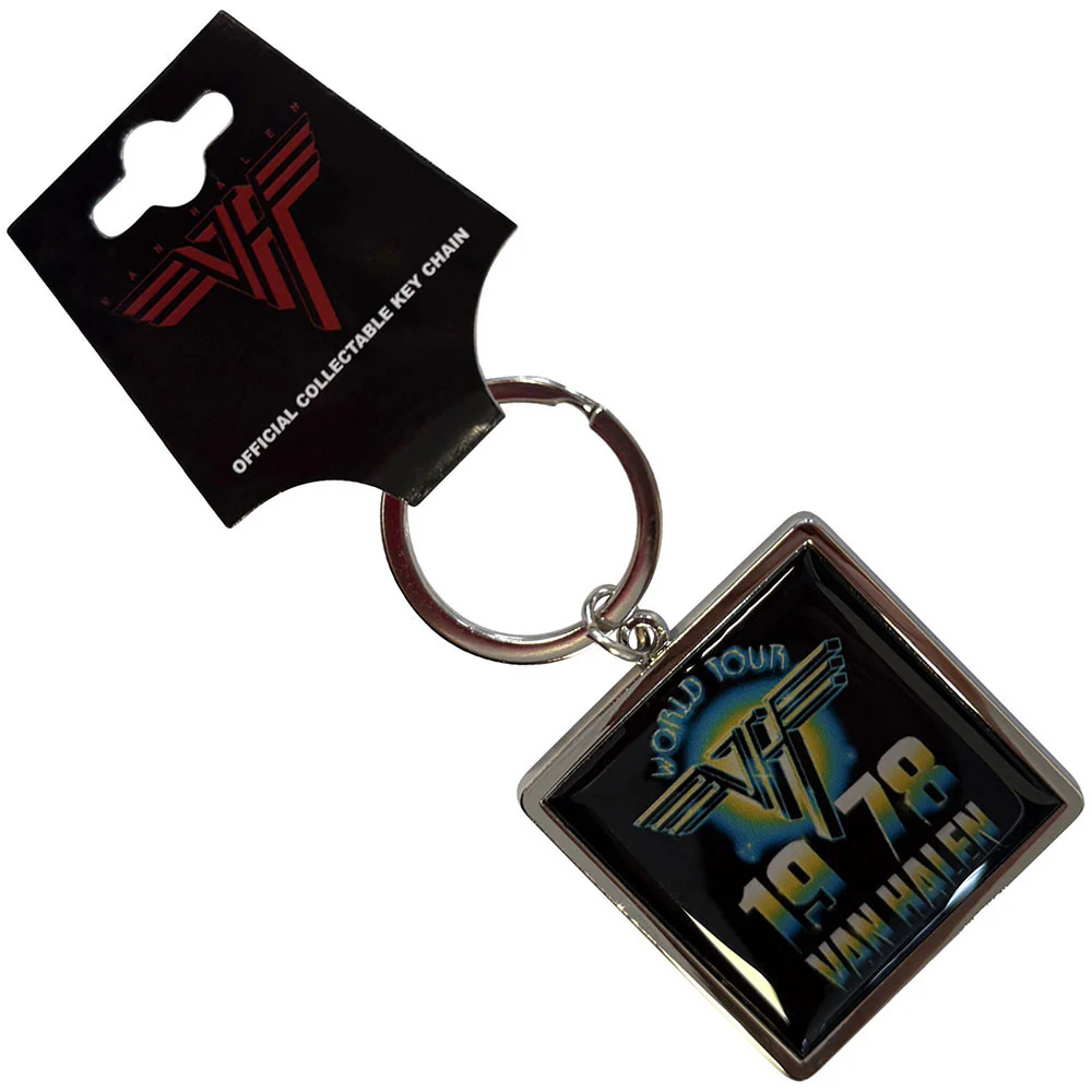 World Tour '78 Metal Key Chain