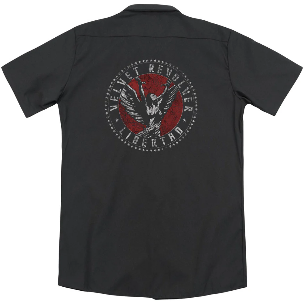 Circle Logo(Back Print) Work Shirt - Image 2