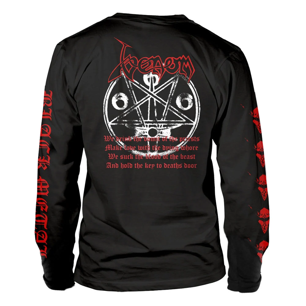 Black Metal (red) Long Sleeve - Image 2