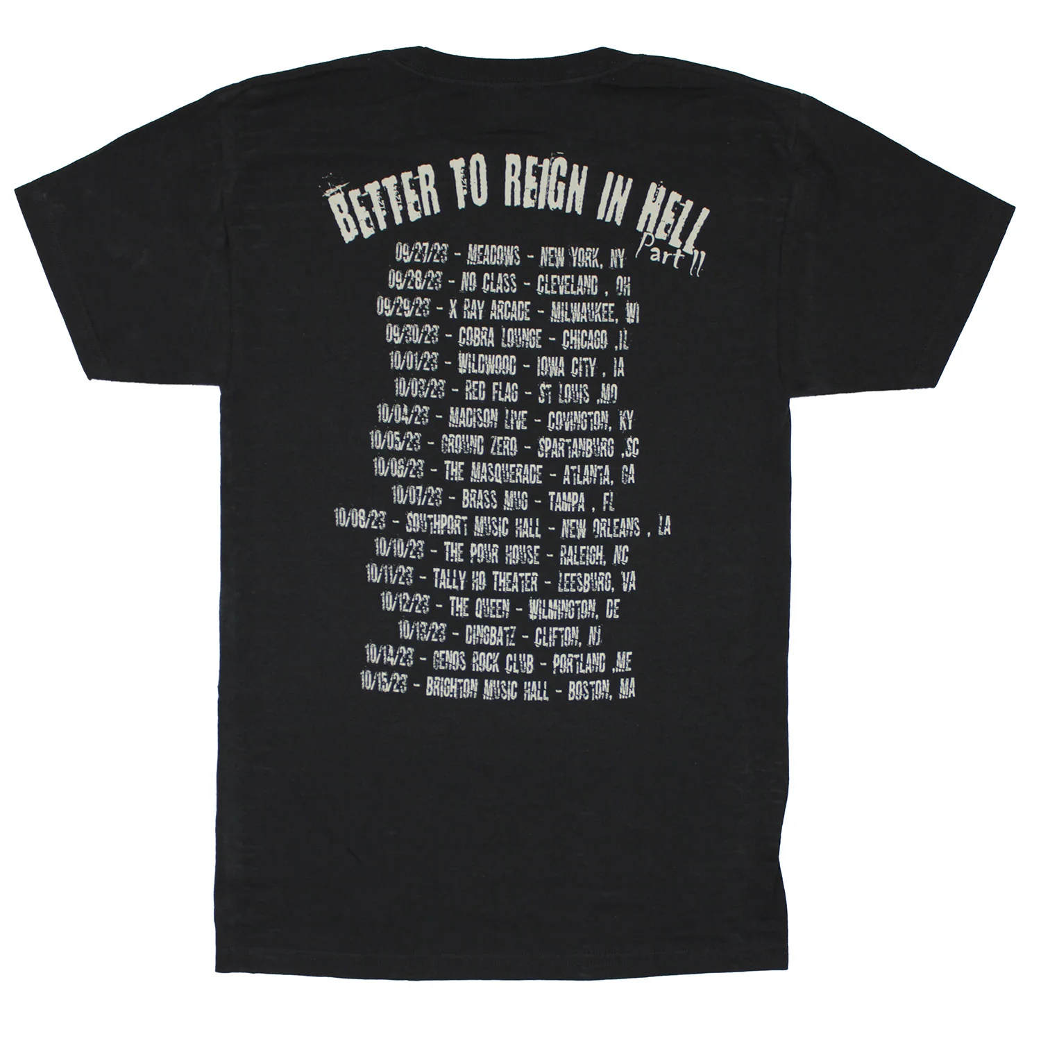 Better To Reign In Hell Part II T-shirt - Image 2