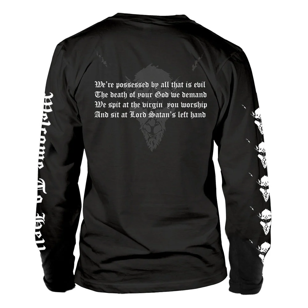 Welcome To Hell (white) Long Sleeve - Image 2