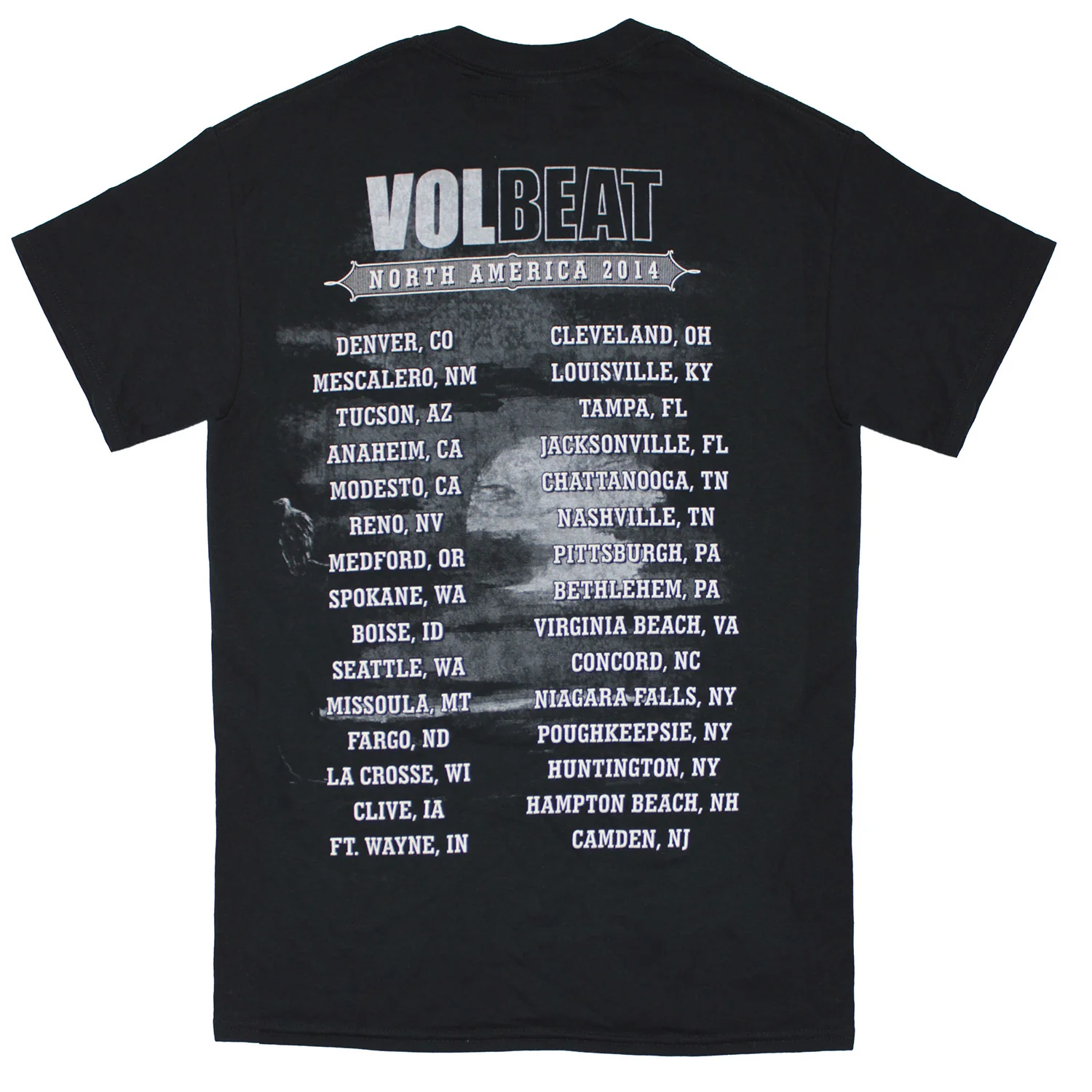 Outlaw Gentlemen & Shady Ladies North America 2014 T-shirt - Image 2
