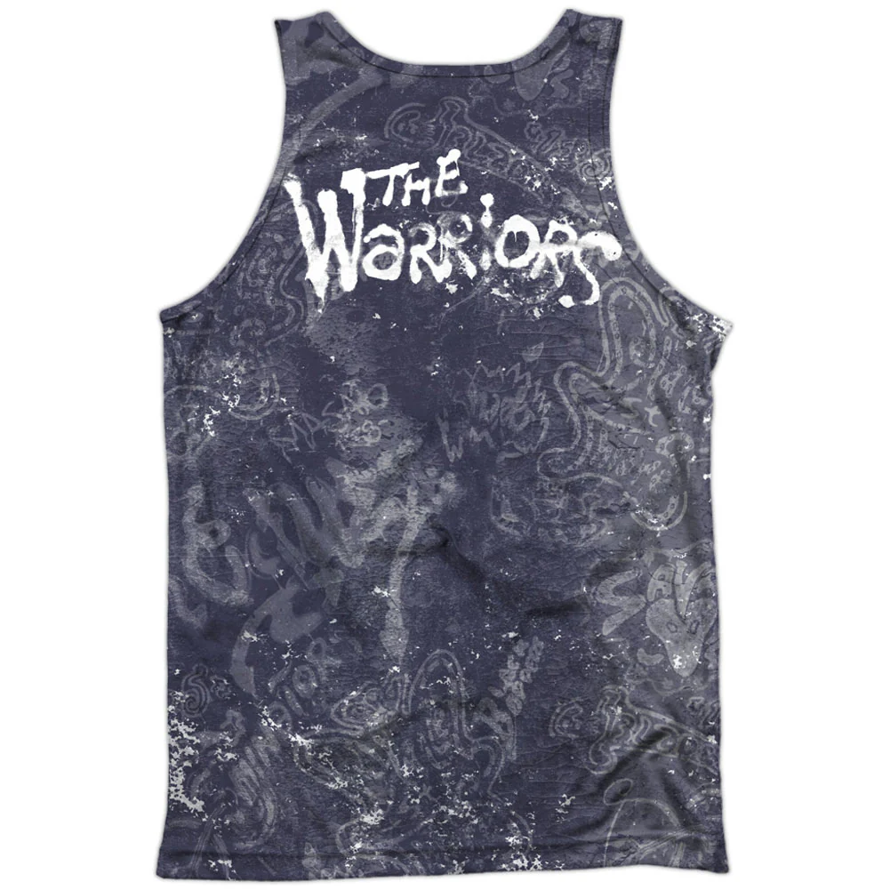 Moody Streets 100% Poly Front/Back Print Mens Tank - Image 2