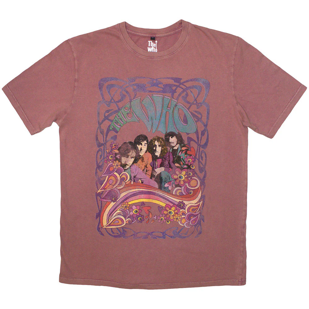 Psych Floral Stone Wash T-shirt