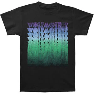 Stacked fading logos Slim Fit T-shirt
