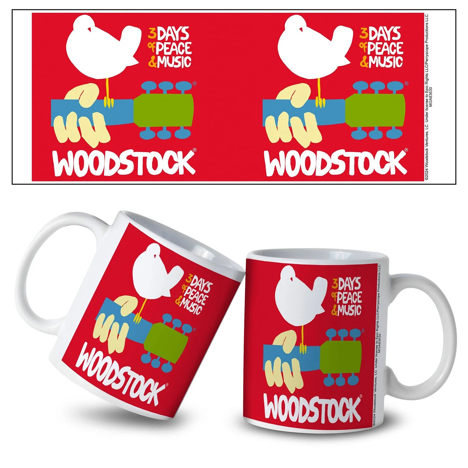 Peace & Love Coffee Mug
