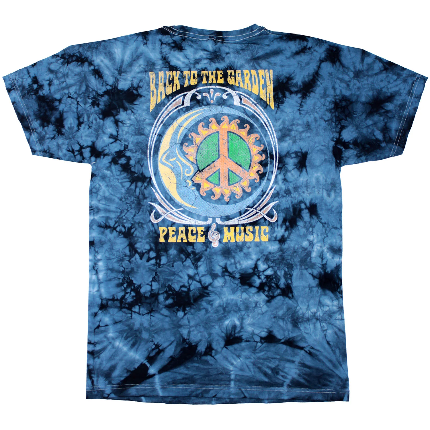 Woodstock Music & Peace, Love Tie Dye T-shirt - Image 2