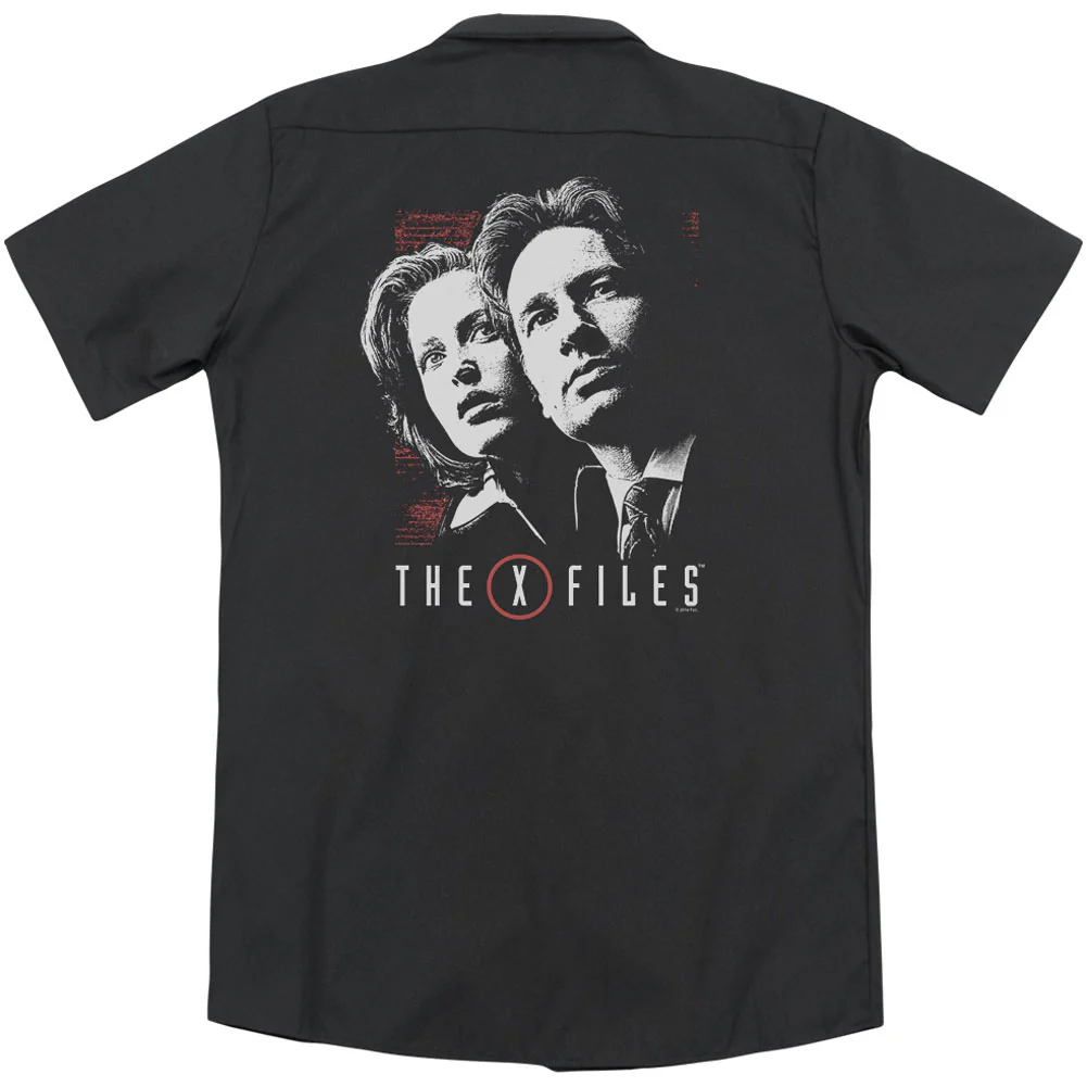 Mulder & Scully(Back Print) Workshirt - Image 2
