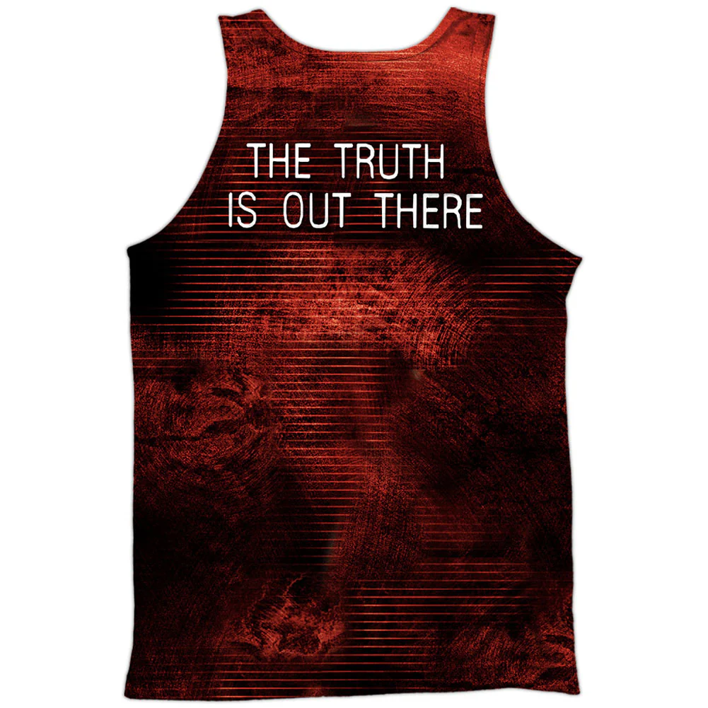 Truth Seekers 100% Poly Front/Back Print Mens Tank - Image 2