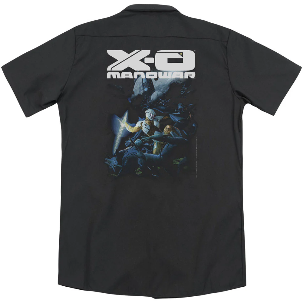 By The Sword (Back Print) Workshirt - Image 2