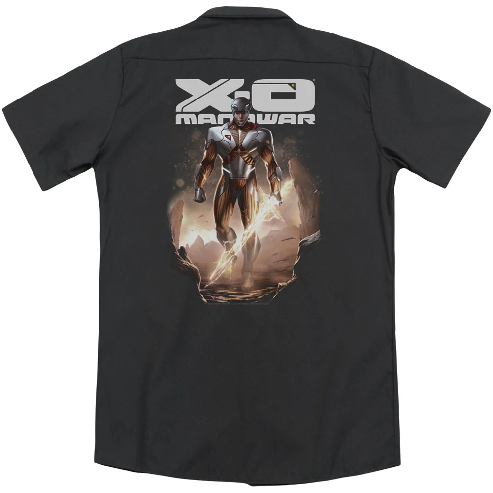 Lightning Sword(Back Print) Workshirt - Image 2