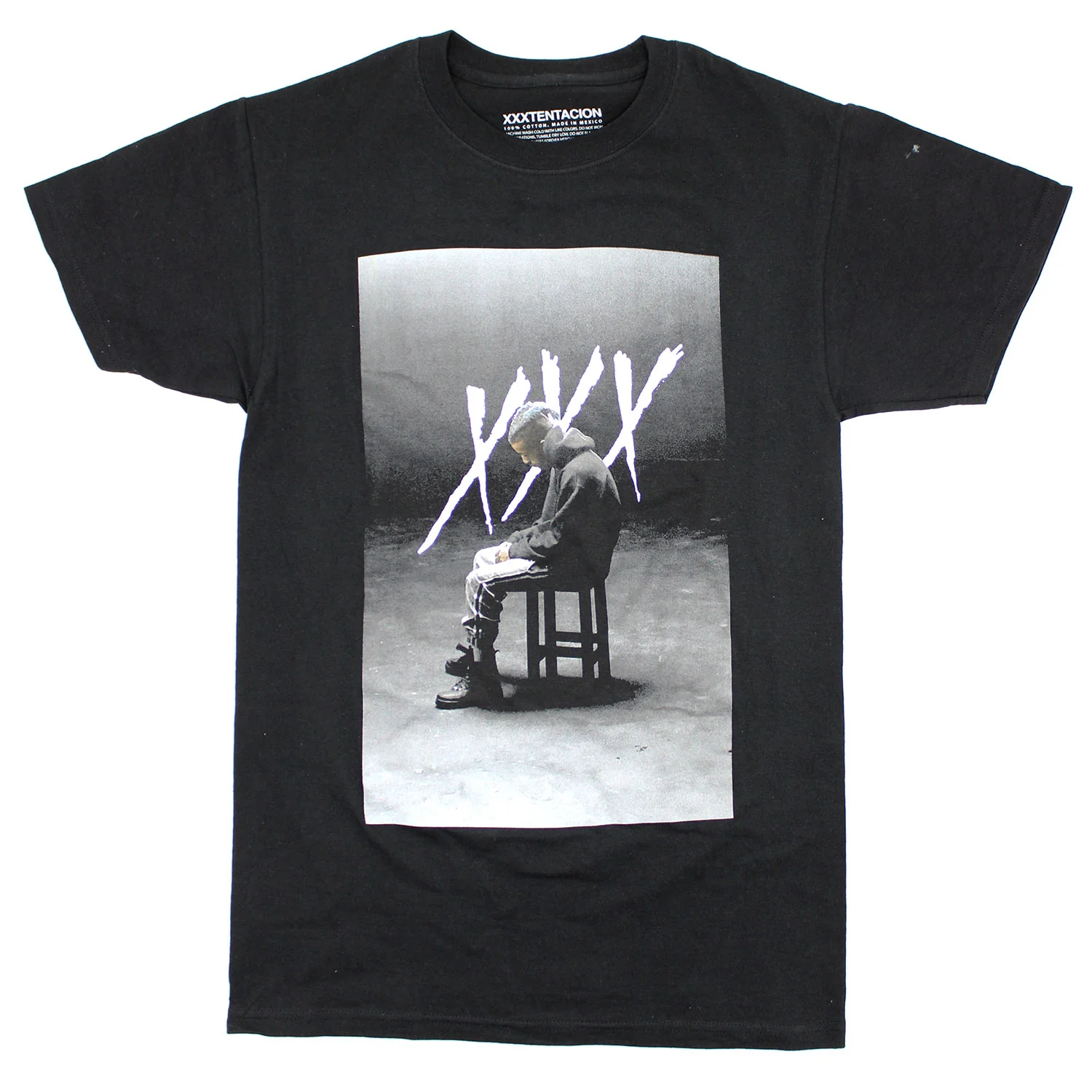 Boxed Chair Photo & XXX Logo T-shirt