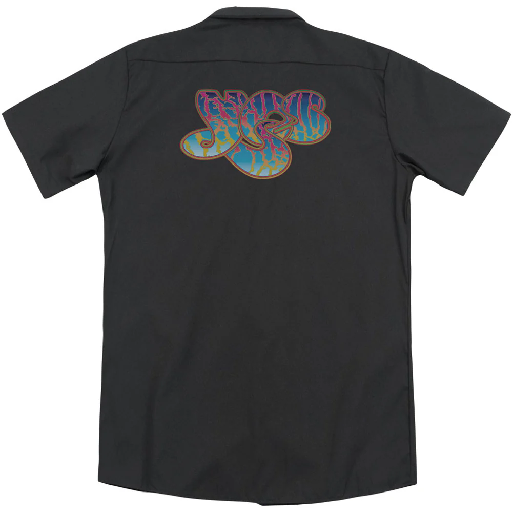 Logo(Back Print) Work Shirt - Image 2