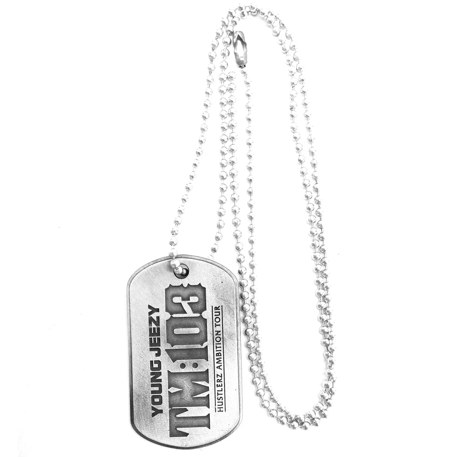 TM:103 Hustlerz Ambition Tour Dog Tag Necklace