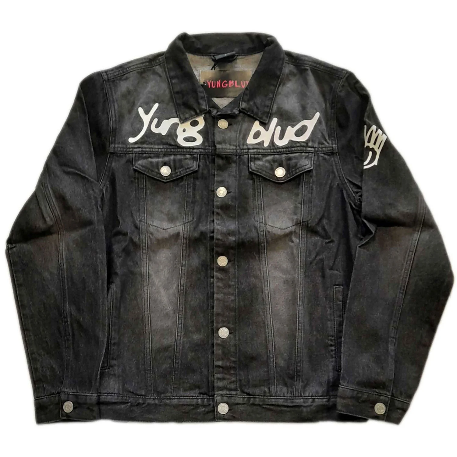 Be Fooking Happy Denim Jacket
