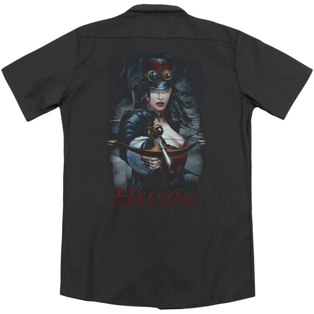 Helsing(Back Print) Workshirt - Image 2