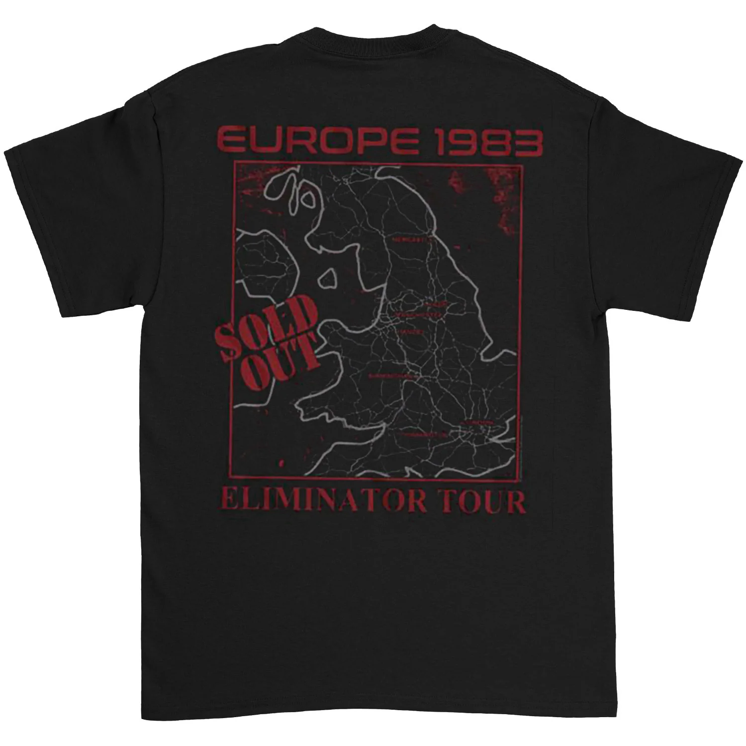 ZZ Top Europe 1983 T-shirt - Image 2